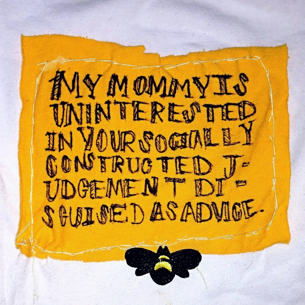 Kids t-shirt/onesie patch. Various sizes